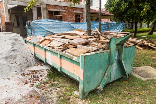 Wanstead Skip Hire team assisting a customer
