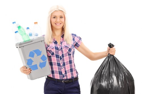 Recycling process for construction waste materials